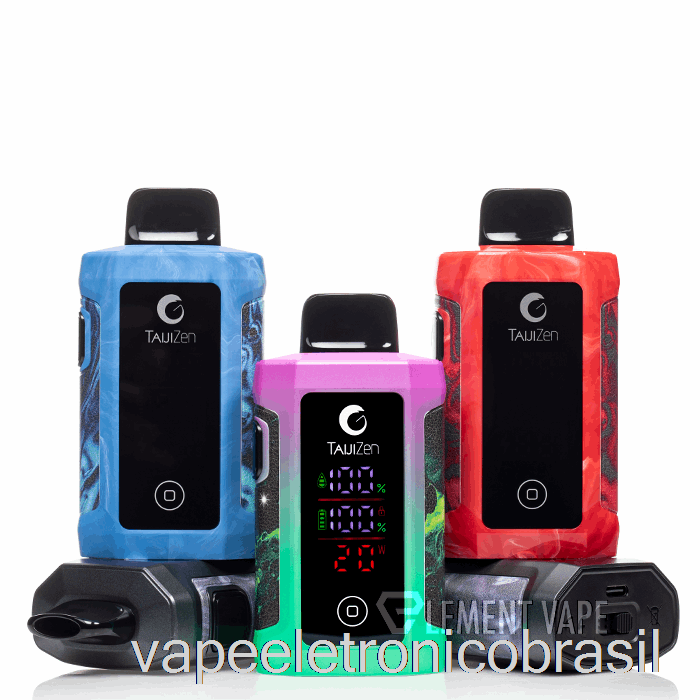 Vape Recarregável Ijoy Taijizen Judo 24000 Descartável Abacaxi Limão